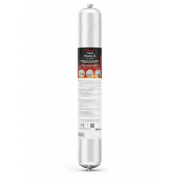 Pasta ogniochronna Flame Cabel Pasta A – do zabezpieczania wełny mineralnej (rękaw/kiszka 600 ml)